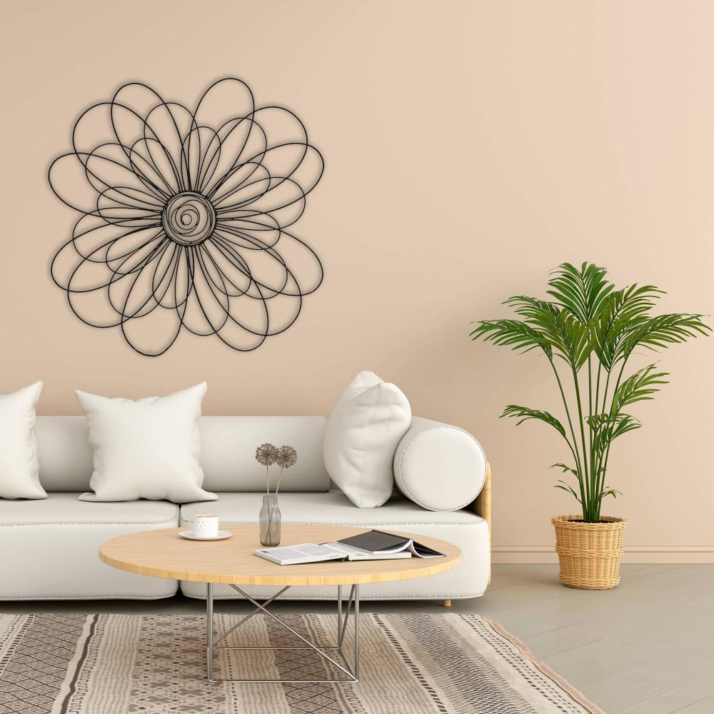 Metal Daisy Wall Art from VITAHOME DESIGN LLC