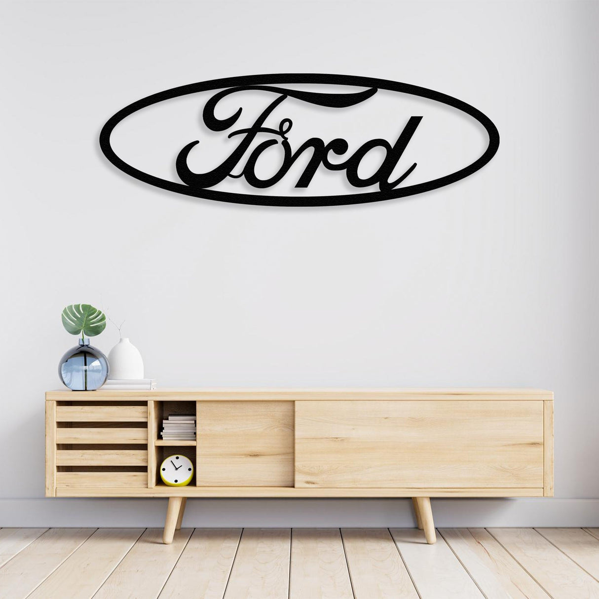 Metal FORD Sign Wall Art from VITAHOME DESIGN LLC