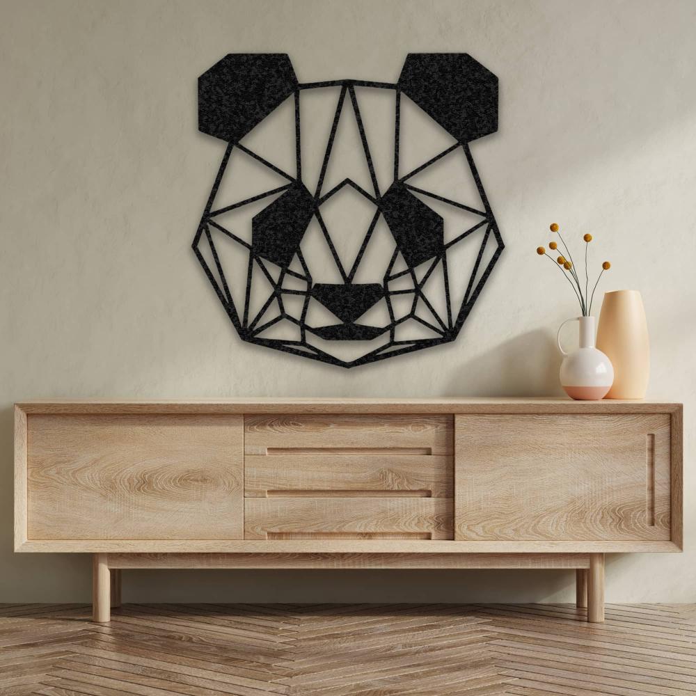 Metal Geometric Panda Line Art from VITAHOME DESIGN LLC