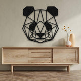 Metal Geometric Panda Line Art from VITAHOME DESIGN LLC