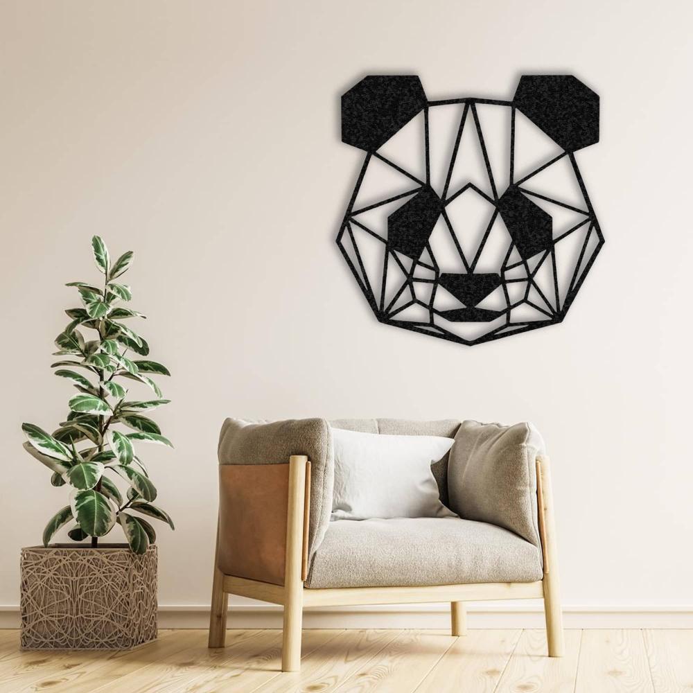 Metal Geometric Panda Line Art from VITAHOME DESIGN LLC