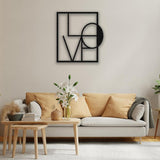 Metal Love Letters Black Wall Art from VITAHOME DESIGN LLC