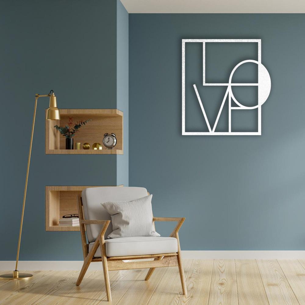 Metal Love Letters Black Wall Art from VITAHOME DESIGN LLC