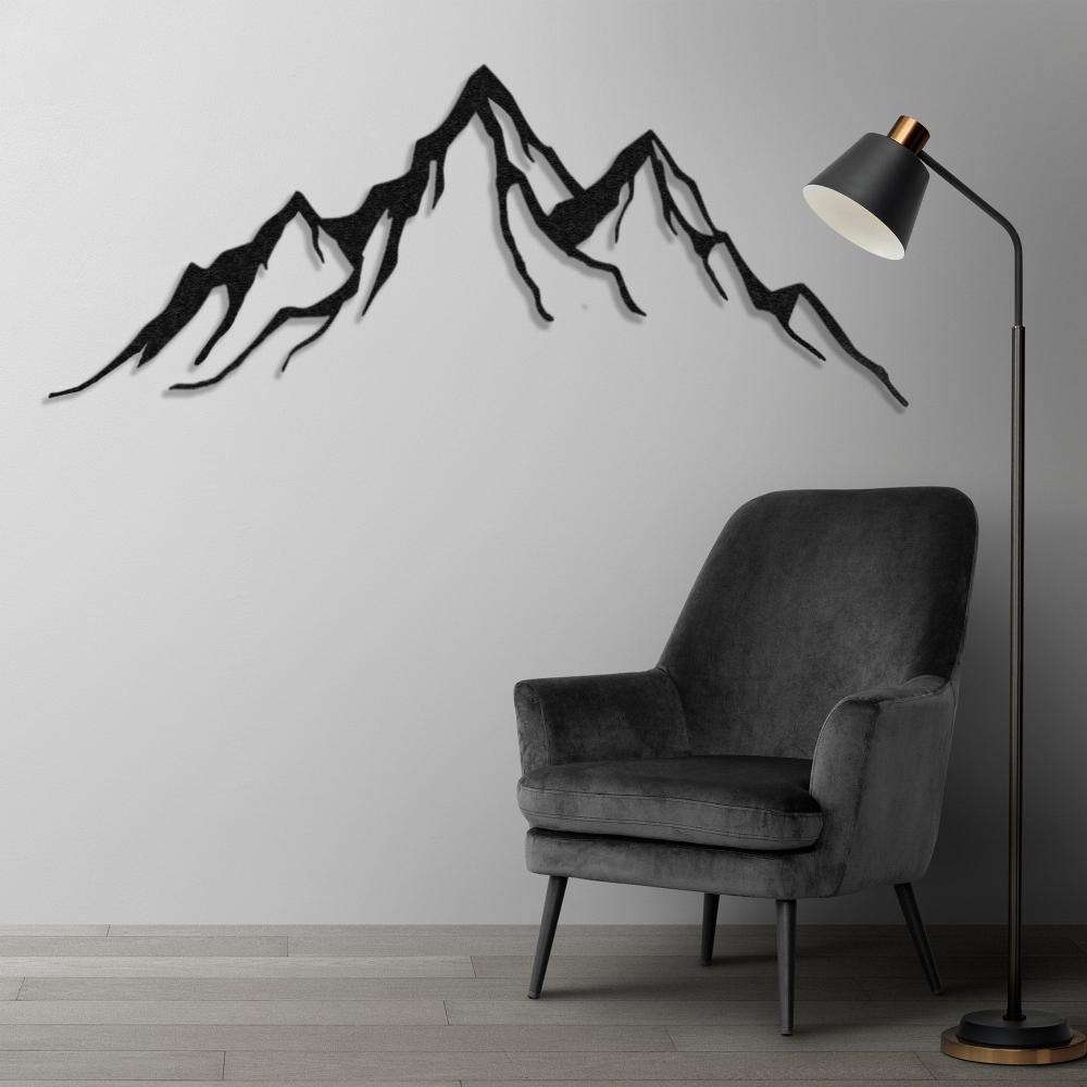 Metal Mountain Wall Decor from VITAHOME DESIGN LLC