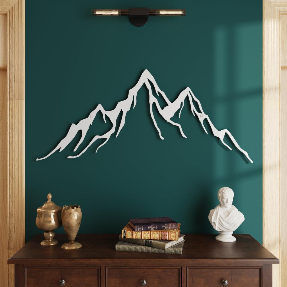 Metal Mountain Wall Decor from VITAHOME DESIGN LLC