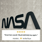 Metal NASA Sign Wall Art from VITAHOME DESIGN LLC