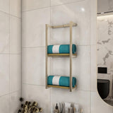 2-Tier Bathroom Shelf, Towel Storage for Bathroom from VITAHOME DESIGN LLC