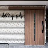 Heart Beat Rhythm Metal Coat Rack from VITAHOME DESIGN LLC