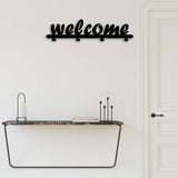 Welcome Written Metal Coat Rack from VITAHOME DESIGN LLC