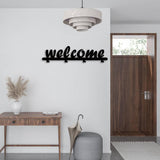 Welcome Written Metal Coat Rack from VITAHOME DESIGN LLC