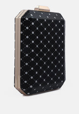 Metallic Cut Out Clutch Bag from London Rag International