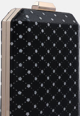Metallic Cut Out Clutch Bag from London Rag International