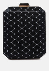 Metallic Cut Out Clutch Bag from London Rag International