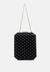 Metallic Cut Out Clutch Bag from London Rag International