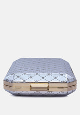 Metallic Cut Out Clutch Bag from London Rag International