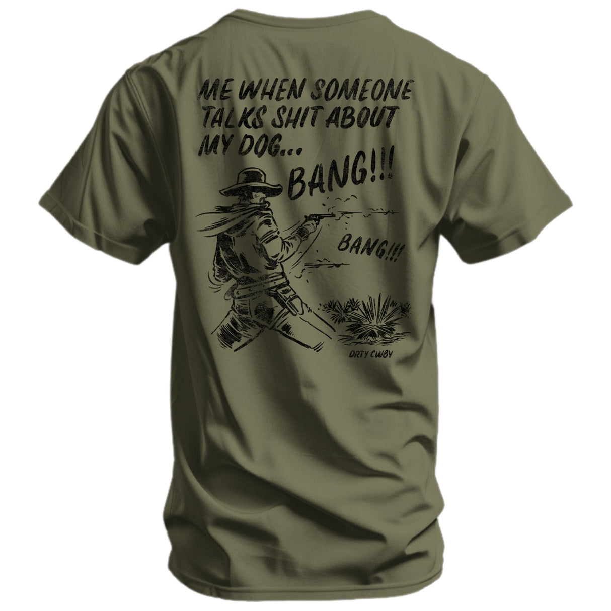 Me When Someone Talk About My Dog Men's T-Shirt from Combat Iron Apparel