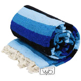 Blue Shades Diamond Blanket From West Path