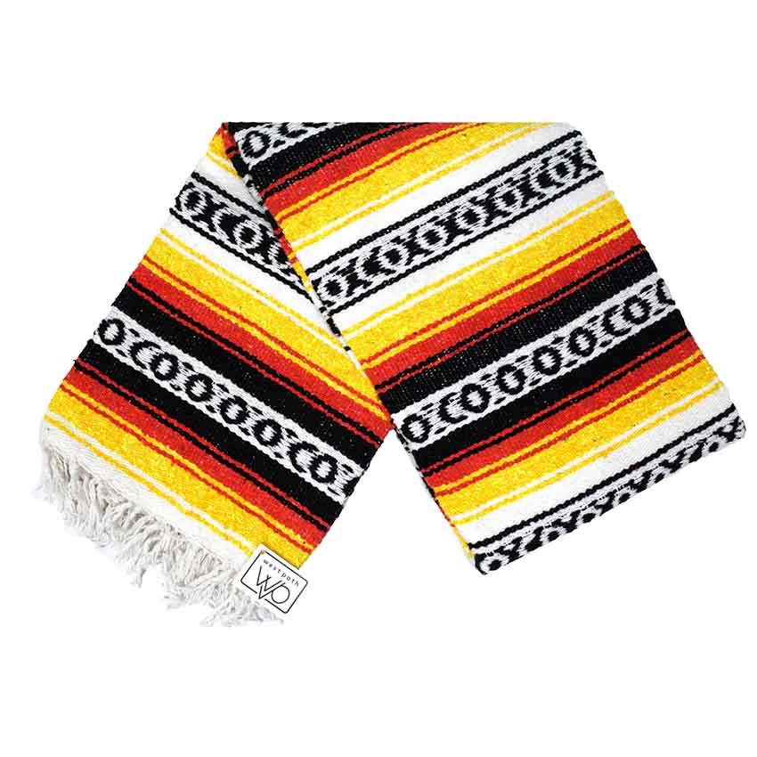 Sunflower Mexican Super Falsa Yoga Blanket from West Path