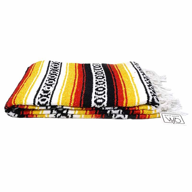 Sunflower Mexican Super Falsa Yoga Blanket from West Path