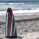 Cotton Blue Serape Blanket (100%) from West Path