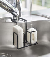 Faucet-Hanging Sponge & Brush Holder - Steel from Yamazaki Home