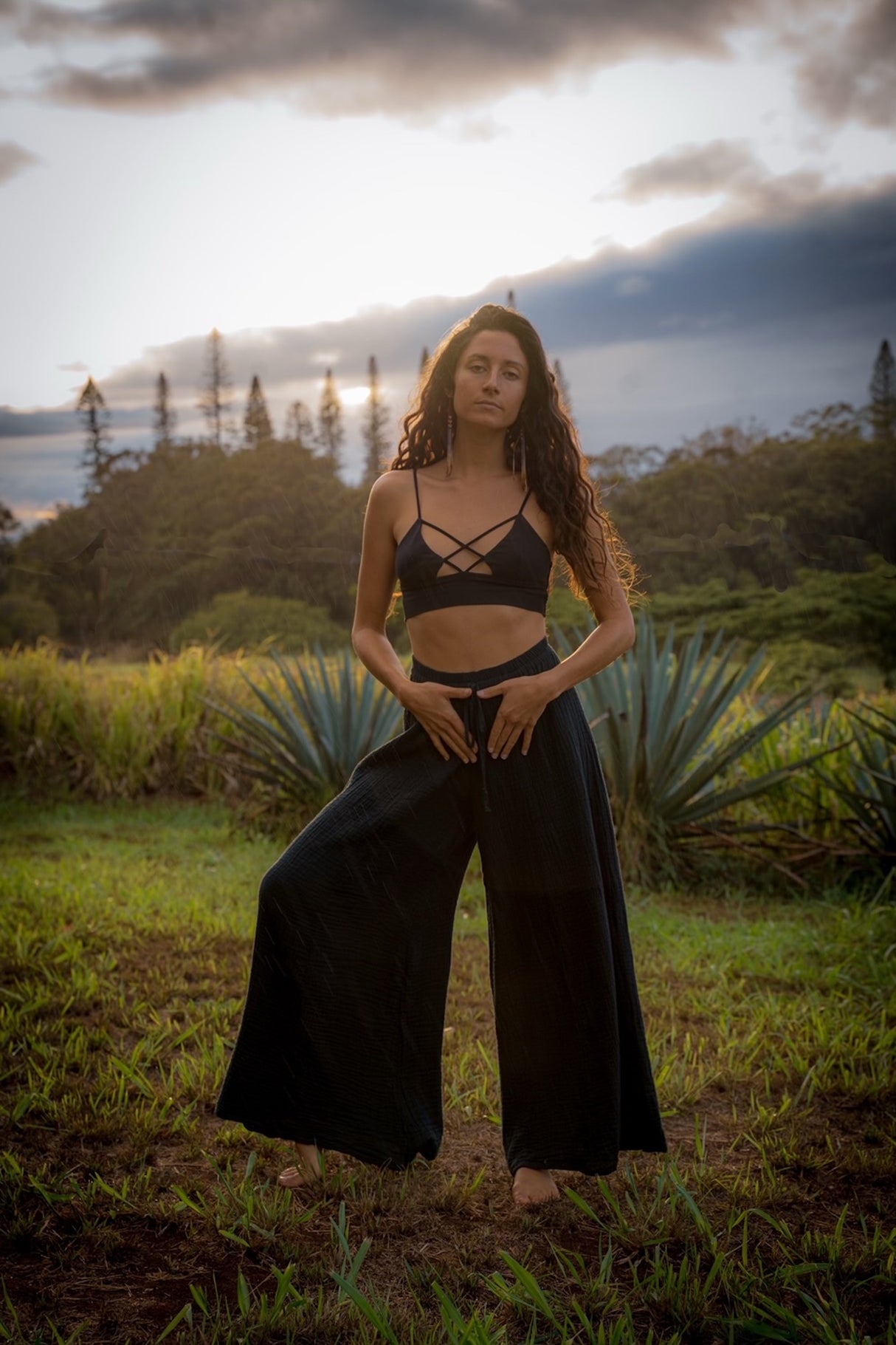 Kuan Yin Pant From Cotton Flower Clothing