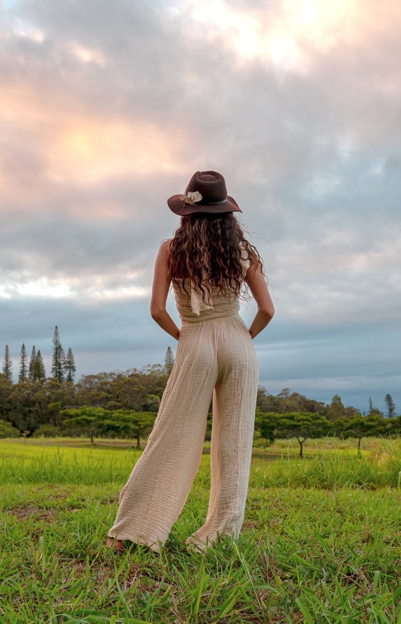 Kuan Yin Pant From Cotton Flower Clothing