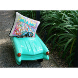 Miami Hand-Embroidered Pillow from Quirks!