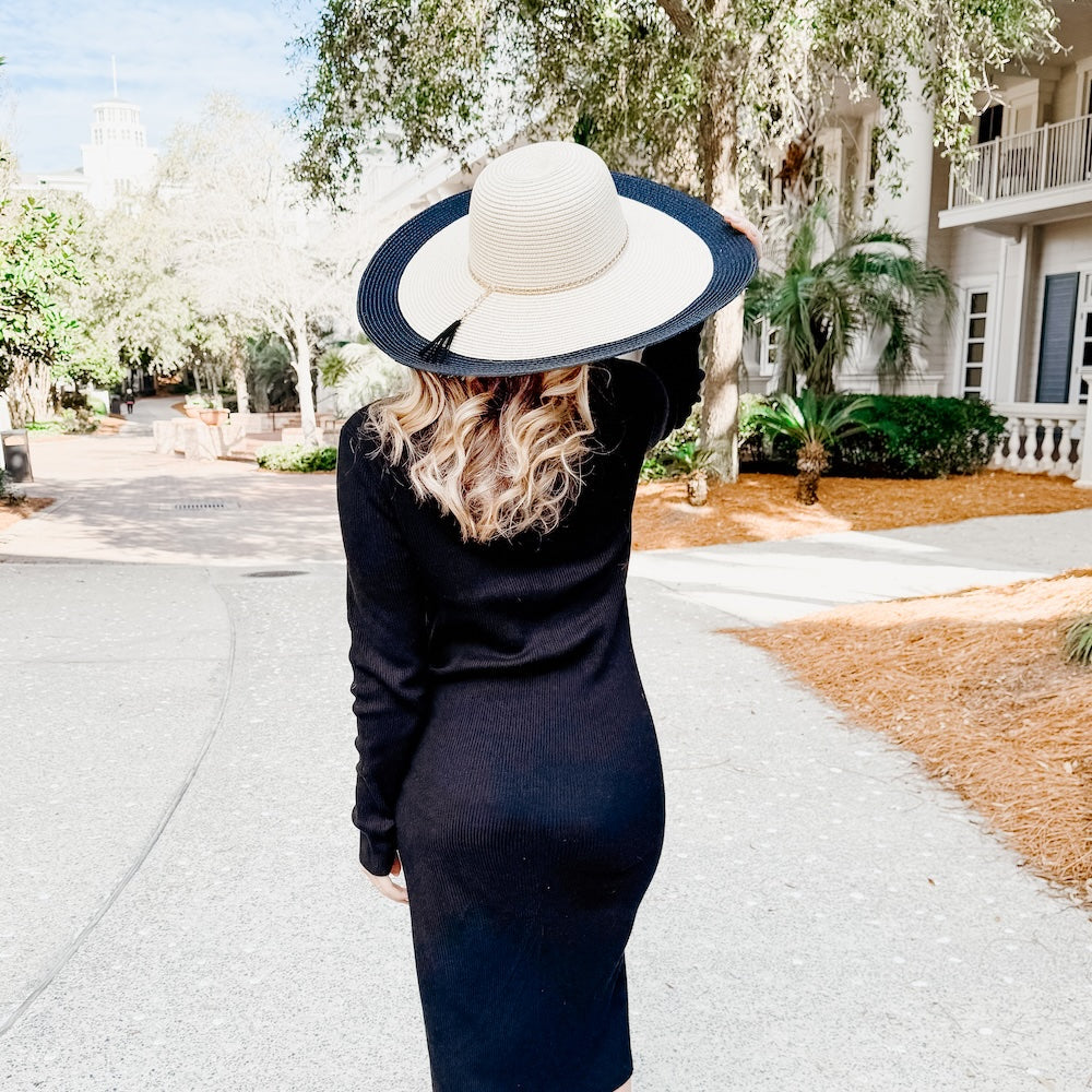 Miami Summer Wide Floppy Sun Hat from Pretty Simple
