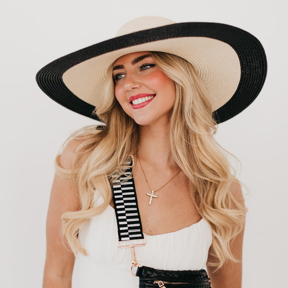 Miami Summer Wide Floppy Sun Hat from Pretty Simple