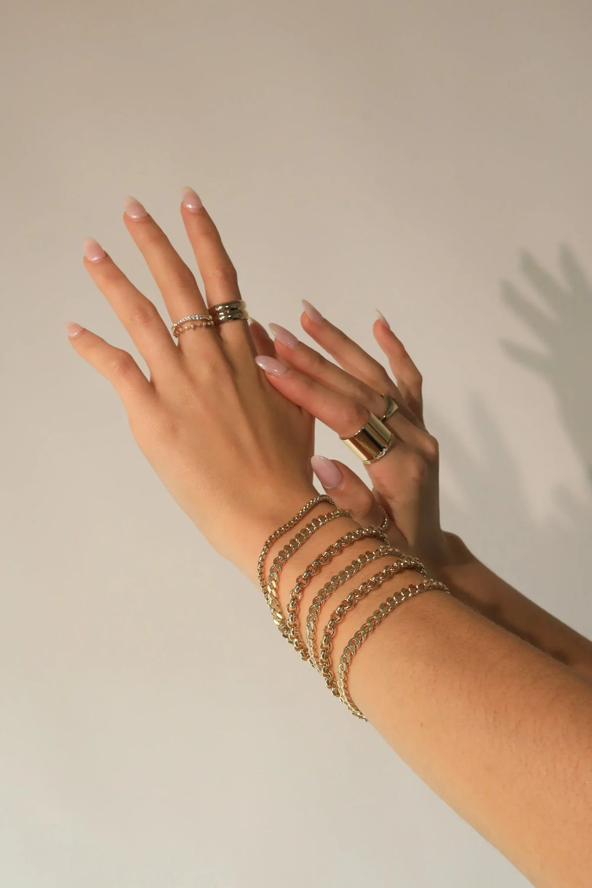 Micro Link Curb Chain Bracelet from eklexic