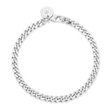 Micro Link Curb Chain Bracelet from eklexic