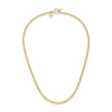 Micro Link Curb Chain Convertible Lariat from eklexic