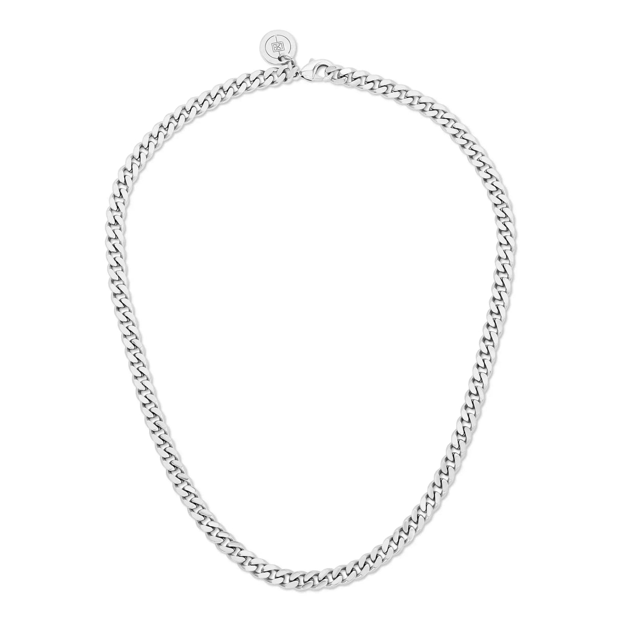 Micro Link Curb Chain Necklace from eklexic