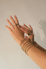 Micro Royal Rolo Chain Bracelet from eklexic