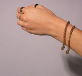 Micro Royal Rolo Chain Bracelet from eklexic