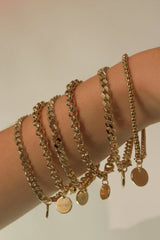 Micro Royal Rolo Chain Bracelet from eklexic