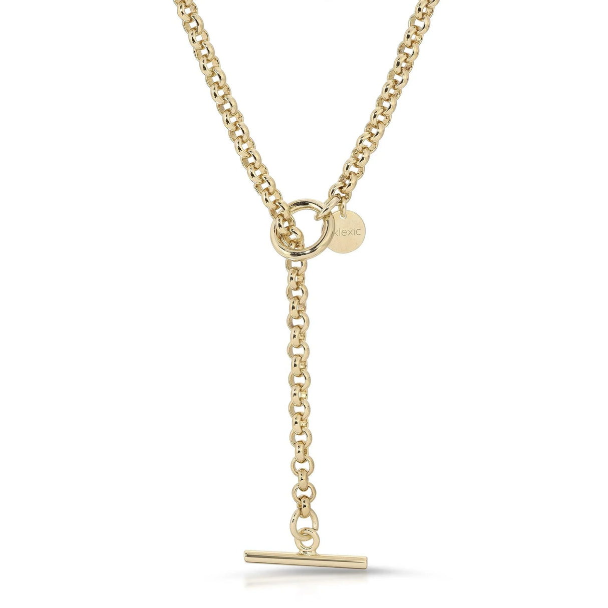 Micro Royal Rolo Chain Convertible Lariat from eklexic