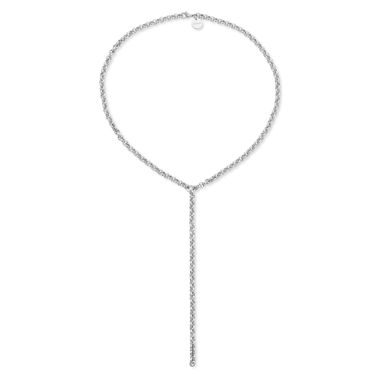 Micro Royal Rolo Chain Lariat from eklexic