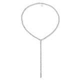 Micro Royal Rolo Chain Lariat from eklexic