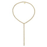 Micro Royal Rolo Chain Lariat from eklexic