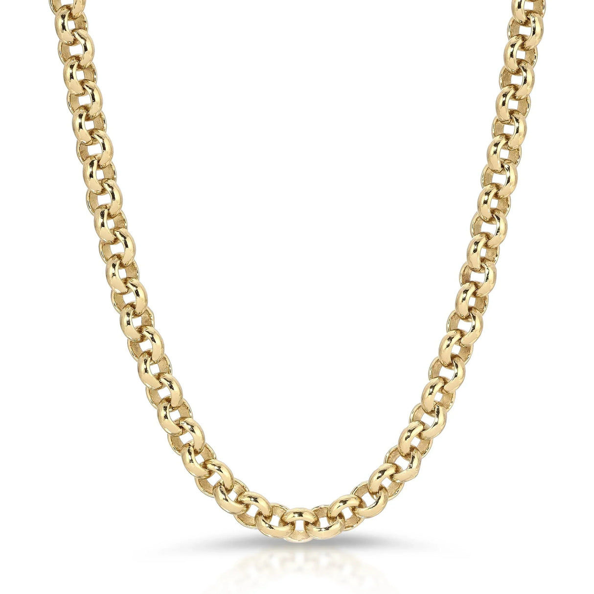 Micro Royal Rolo Chain Necklace from eklexic