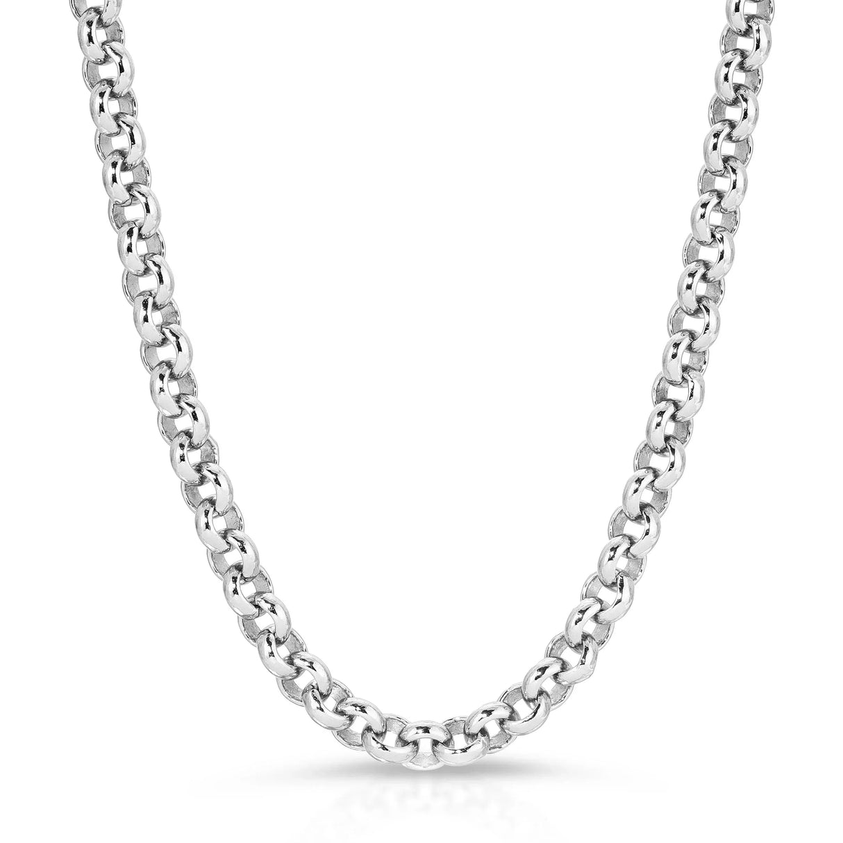 Micro Royal Rolo Chain Necklace from eklexic