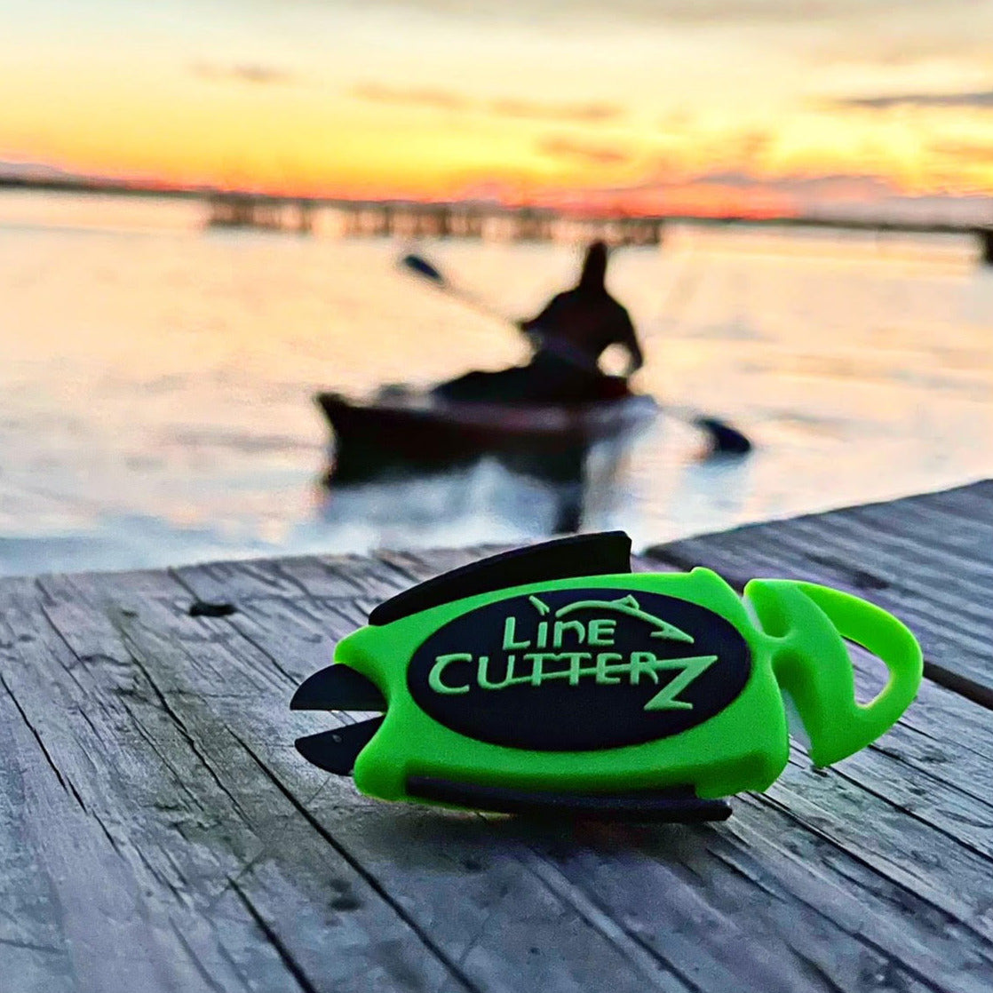 Dual Hybrid Micro Scissors - Green from Line Cutterz