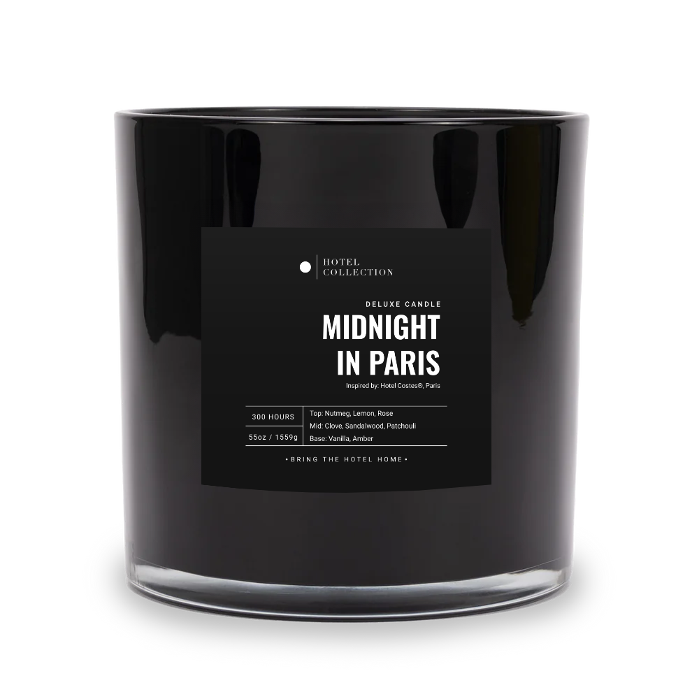 Deluxe Midnight in Paris Candle from Hotel Collection