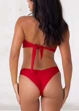 Cheeky Bottom X Red from Sundaze Bikinis
