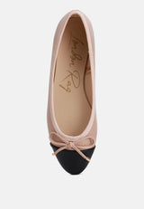 Minato Two Tone Ballet Flats from London Rag International