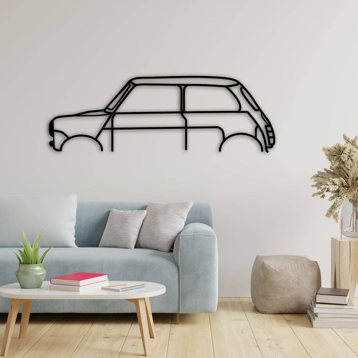 MINI COOPER Car Silhouette from VITAHOME DESIGN LLC