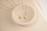 Mini Heart Locket Necklace With CZ from eklexic