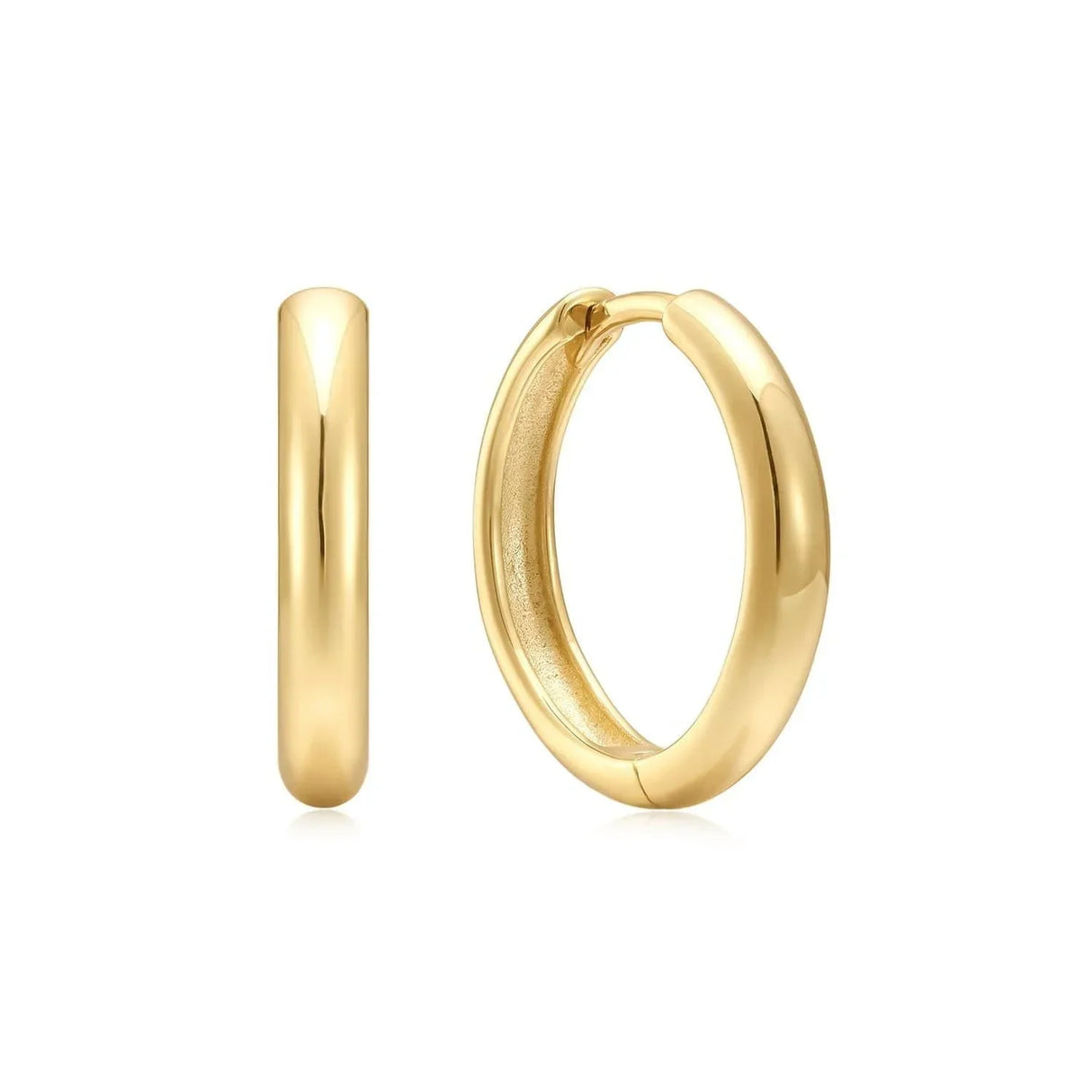 Mini Huggie Hoop Earrings from eklexic